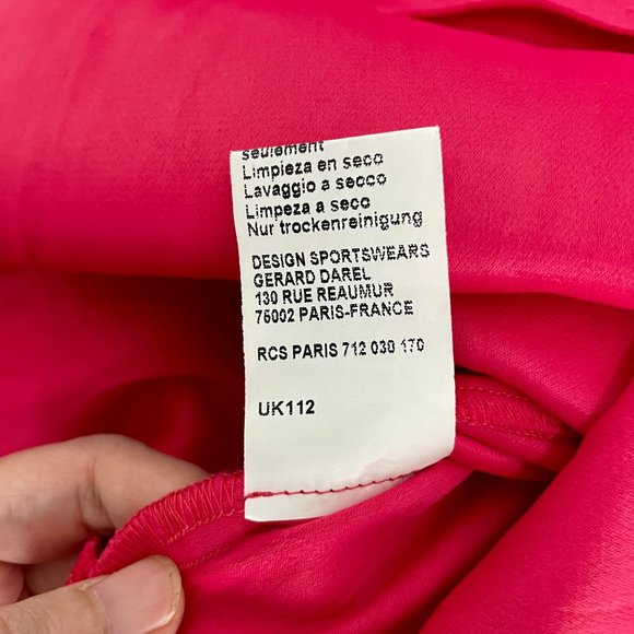 Gerard Darel - Dress - Size EU36 - Crimson - EUC - Picture 5 of 6